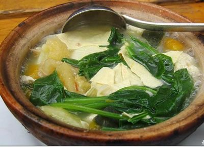 食谱,菠菜豆腐羹
