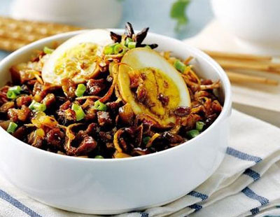 台式卤肉饭,食谱