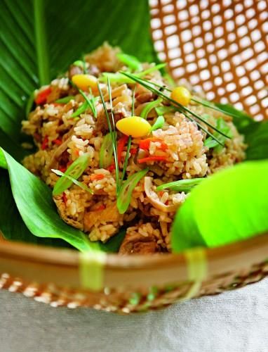 低热量食谱,蘑菇米饭