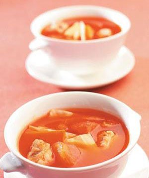 番茄排骨汤,宝宝食谱