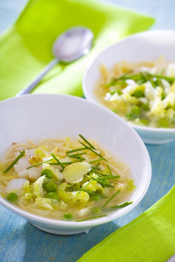 鲜虾豌豆汤,宝宝食谱