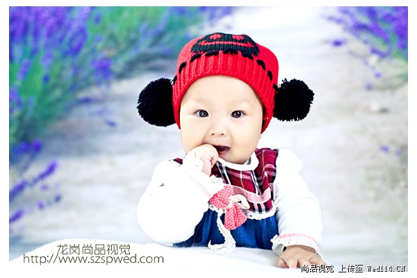 美丽宝宝钱可涵儿童照