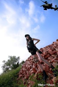 瞭望-穿越火线主题拍摄~小米作品，模特：佩佩