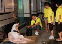 2012年9月28日中秋节慰问露宿者关爱活动