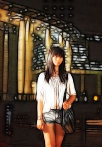 湛江金沙湾夜拍靓女