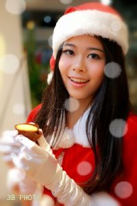 清新的圣诞女孩（鸣子）