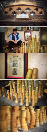 网友分享：和平路一家纯手工定制烟筒摊