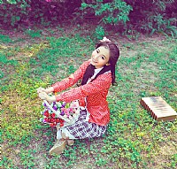 《春暖花开》主题人像摄影-时尚芭莎作品