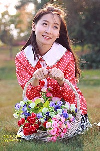 幸福公主像花儿开