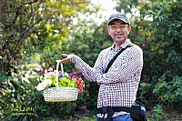 在南国花园遇到男国“公主”