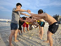 激情五月，情暖湛江龙舟队第一次集训！