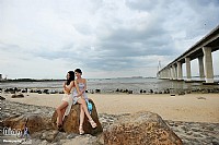 外拍时间历来最短的一次(30分钟中澳外拍YOYO与不知叫咩名的靓女