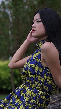 人像鱼缸公园，直出pp