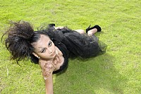 中澳花园人体彩绘之“千年黑狐”！