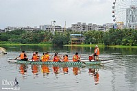 情暖十周年活动 之一 划龙舟