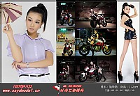 时尚艺都模特《机车女郎》主题外拍活动作品