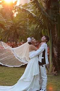 12.25 小钢炮试镜上图-渔港婚纱外景