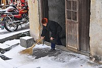 2014南岳衡山第一场雪