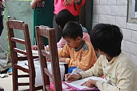 微笑团队前往廉江塘蓬镇调研“微笑公益图书室”拟援建对象