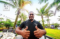 吉兆湾浪漫婚礼，布置现场。