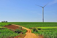 风车擦亮徐闻的天空