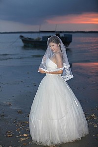 海边婚纱照
