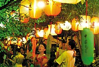 9月7日“盈月满秋，情暖港城”中秋游园活动