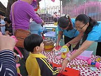 湛江金沙湾幼儿园爱心义卖活动记录