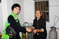 爱在人间志愿者为林婆婆捐建新屋添喜庆