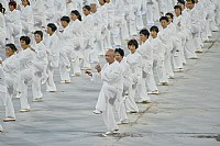 再发二张省运会彩排图片