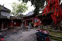 晨曦中的黄龙溪古镇