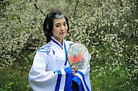 英地坡梅花人像