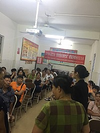 情暖湛江公益讲师团携手红土地社会工作服务中心普及防减灾知识进社区