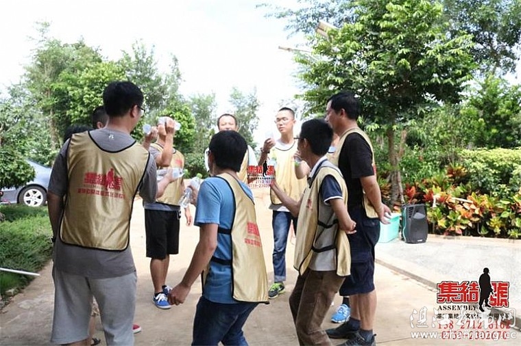 湛江集结号|第264期--企业拓展培训开展--凝聚