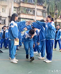 2018年02月08日让爱留守关爱留守儿童·防溺水，平安校园活动