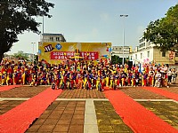 “情暖湛江”N516壹基金儿童服务站开展2025年湖光镇“缤纷童趣梦幻之旅’小丑狂欢派对大型亲子活动