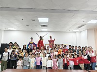 "情暖湛江"N1493麻章区新时代文明实践中心开展“非遗薪火传 木偶润童心”———“木偶戏”非遗体验