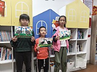 “情暖湛江”NO.510壹基金儿童服务站麻章镇文化站开展“咕咕珍珠鸡”美术创意活动