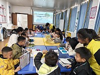 “情暖湛江”NO.510壹基金儿童服务站麻章镇文化站开展“书香润童心”绘本共读会