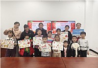 “情暖湛江”N1493麻章区新时代文明实践中心开展“马年春节海报“绘画主题活动