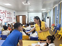 “情暖湛江”NO.510壹基金儿童服务站麻章镇文化站开展“江行无题”阅读与表达活动