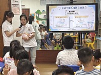 情暖湛江NO.510壹基金儿童服务站麻章镇开展“常见急救知识”科普主题活动