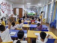 情暖湛江NO.510壹基金儿童服务站麻章镇开展“我们的土壤妈妈”阅读与表达活动