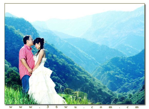 婚纱摄影客片：清风．天空1