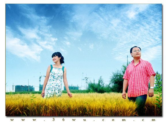 婚纱摄影客片：清风．天空4