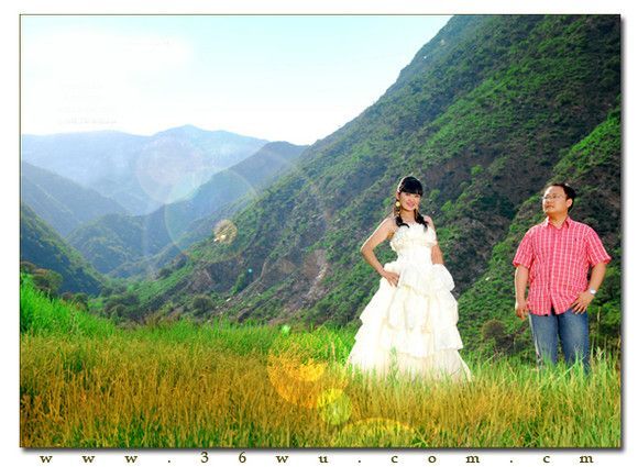 婚纱摄影客片：清风．天空5