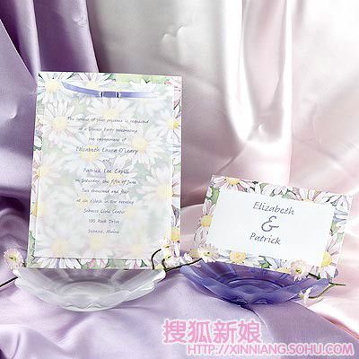 浪漫个性的婚礼请柬12