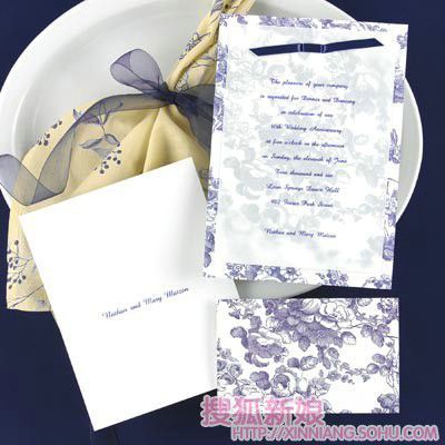 浪漫个性的婚礼请柬14