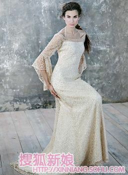 jesuspeiro婚纱尽显女性古典美11