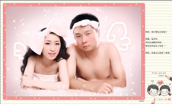 可爱婚纱照推荐——你是我的奴隶8